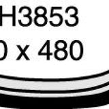Hose - Top HONDA ODYSSEY 2.4L F24A6 CH3853 - MACKAY