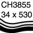 Hose - Bottom MITSUBISHI RVR 2.0L 4G63 CH3855 - MACKAY
