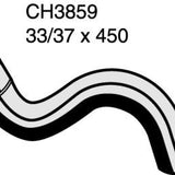 Hose - Bottom TOYOTA Estima 2.2L T/Diesel CH3859 - MACKAY