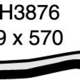 Hose - Bypass SAAB 9-5 3.0L V6 Turbo CH3876 - MACKAY