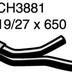 Hose - Heater SAAB 9-5 2.0L 4Cyl Turbo CH3881 - MACKAY