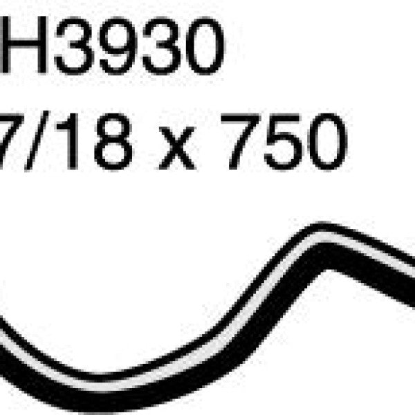 Hose - Heater FORD Fiesta 1.6L FYJA/B 4B CH3930 - MACKAY