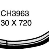Hose - Bottom DAIHATSU Terios 1.3L CH3963 - MACKAY