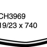 Hose - Heater HYUNDAI Getz 1.4L G4EE5 CH3969 - MACKAY