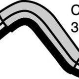 Hose - Bottom VOLKSWAGEN Golf 1.8 2.0i 1.9TD CH3974 - MACKAY