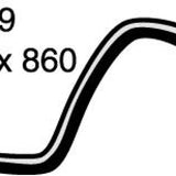 Hose - Heater OPEL Kadett 1.6 1.7 Diesel 16D CH3999 - MACKAY