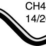 Hose - Heater OPEL Kadett 1.6 1.7 Diesel 16D CH4000 - MACKAY