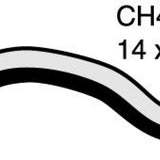 Hose - Heater MITSUBISHI PAJERO 2.8L 4M40 CH4013 - MACKAY