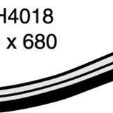 Hose - Bottom MITSUBISHI 380 3.8i V6 6G75 CH4018 - MACKAY
