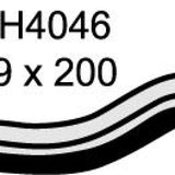 Hose - Heater OPEL Corsa 1.7 TD CH4046 - MACKAY