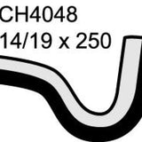 Hose - Heater OPEL Corsa 1.4 1.6L CH4048 - MACKAY