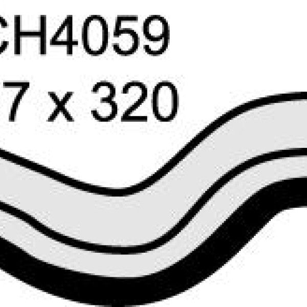 Hose - Bottom HOLDEN RODEO 3.0L T-Diesel 4JH CH4059 - MACKAY