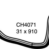 Hose - Bottom MERCEDES BENZ A140 M166.940 CH4071 - MACKAY