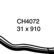 Hose - Bottom MERCEDES BENZ A140 M166.940 CH4072 - MACKAY