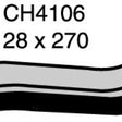 Hose - Top Mackay Moulded Hose CH4106 - MACKAY