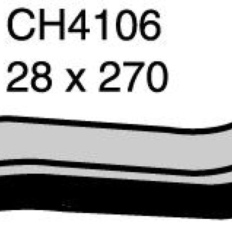 Hose - Top Mackay Moulded Hose CH4106 - MACKAY