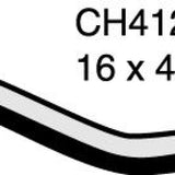 Hose - Heater TOYOTA Corolla 1.3L 2E-L CH4123 - MACKAY