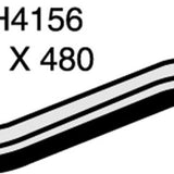 Hose - Top SUBARU Impreza 2.0L EJ20 CH4156 - MACKAY