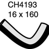 Hose - Heater MITSUBISHI PAJERO 3.5L V6 6G74 CH4193 - MACKAY