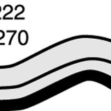 Hose - Top TOYOTA PRADO 3.0 Diesel 1KZ-TE CH4222 - MACKAY