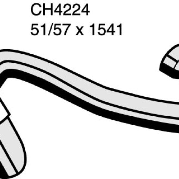 Hose - Turbo FORD Falcon/Fairlane 4.0L 6Cyl CH4224 - MACKAY