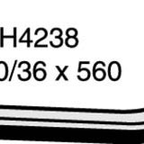 Hose - Top MINI COOPER 1.4 1.5L W10B16 CH4238 - MACKAY