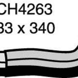 Hose - Top MAZDA E2500D 2.5L Diesel WL CH4263 - MACKAY