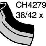 Hose - Bottom JAGUAR XKE V12 5.3L CH4279 - MACKAY