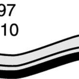 Hose - Top HONDA ACCORD 3.0L J30A CH4297 - MACKAY