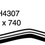 Hose - Bottom HONDA CIVIC 2.0L K20Z CH4307 - MACKAY
