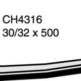 Hose - Top VOLVO 960 B280 V6 CH4316 - MACKAY