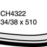 Hose - Top TOYOTA HiAce 2.7L 2TRFE CH4322 - MACKAY