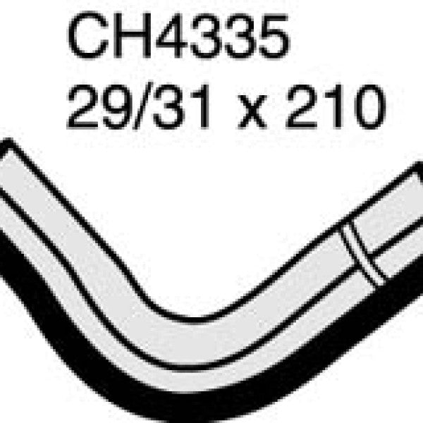 Hose - Bottom MG Midget 1500cc CH4335 - MACKAY