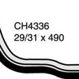 Hose - Top MG Midget 1500cc CH4336 - MACKAY
