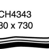 Hose - Bottom MAZDA MX5 1.8L BP CH4343 - MACKAY