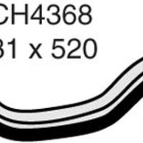 Hose - Bottom PEUGEOT 206 1.3L TU3JP CH4368 - MACKAY