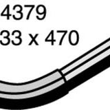 Hose - Top TOYOTA Corolla 1.5L 1NZFE CH4379 - MACKAY
