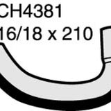 Hose - Heater TOYOTA PRADO 3.0 Diesel 1KZ-TE CH4381 - MACKAY