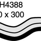 Hose - Top Toyota 4AFE 16V DOHC CH4388 - MACKAY