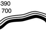 Hose - Bottom HONDA Jazz 1.5L L15A1 CH4390 - MACKAY