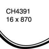 Hose - Power Steering SAAB 900/900S 2.0L B202 B212 CH4391 - MACKAY