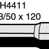 Hose - Bottom JAGUAR XKE 4.2L CH4411 - MACKAY