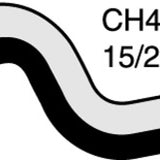 Hose - Bypass JAGUAR XKE 4.2L CH4418 - MACKAY