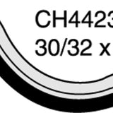 Hose - Bottom JAGUAR XKE 4.2L CH4423 - MACKAY