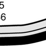 Hose - Top MAZDA RX 7 1.3L 13B CH4435 - MACKAY