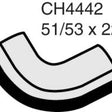 Hose - Turbo VOLVO 850 CH4442 - MACKAY