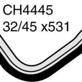Hose - Top VOLVO 760 2.3L D24TIC CH4445 - MACKAY