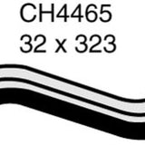 Hose - Bottom TOYOTA 5VZFE V6 24V DOHC CH4465 - MACKAY