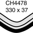 Hose - Top NISSAN 300ZX 3.0L VG30/VG30T CH4478 - MACKAY