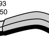 Hose - Bottom HUMMER 6.0L V8 16V OHV CH4493 - MACKAY